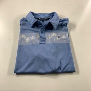 Travis Mathew Golf Polo Light Blue Women’s Size Large